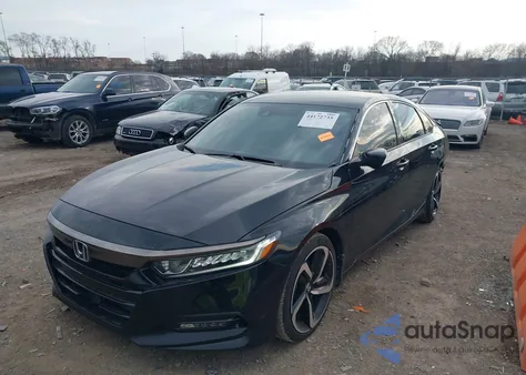 2020 Honda Accord Sport из США, поврежденный, VIN 1HGCV1F35LA120348